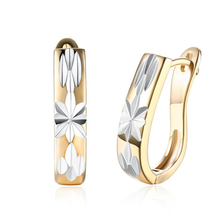 Metallic Layering Design Huggie Earrings Set in Goldtone, Earring, Riakoob Jewelry, Riakoob Jewelry fashion jewelry, cheap jewelry, jewelry for mom, 