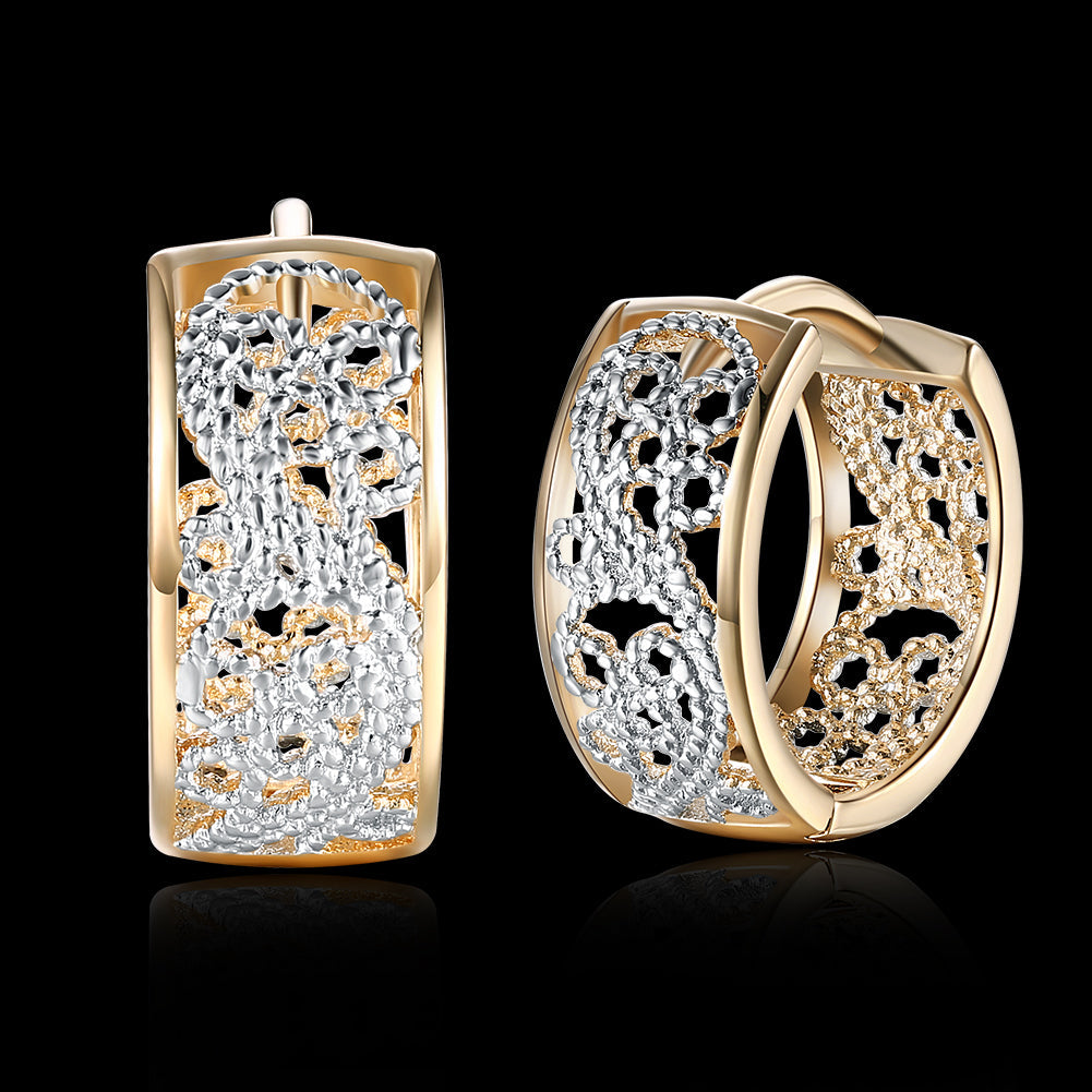 Huggie Earring in Goldtone