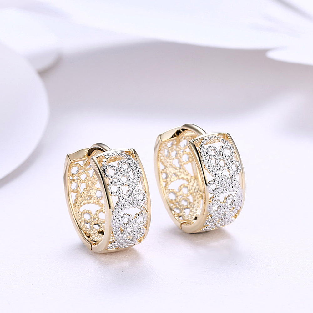 Huggie Earring in Goldtone