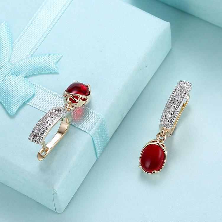 Created Micro-Pav'e Leverback Earrings Set in Silvertone - Riakoob Jewelry www.goldennycjewelry.com fashion jewelry for women
