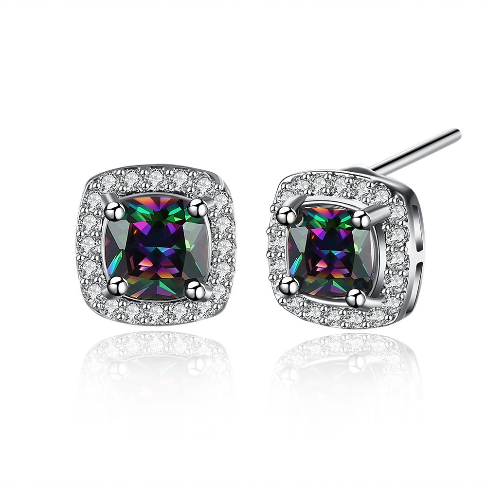 Elements Mystic Topaz Stud Earrings