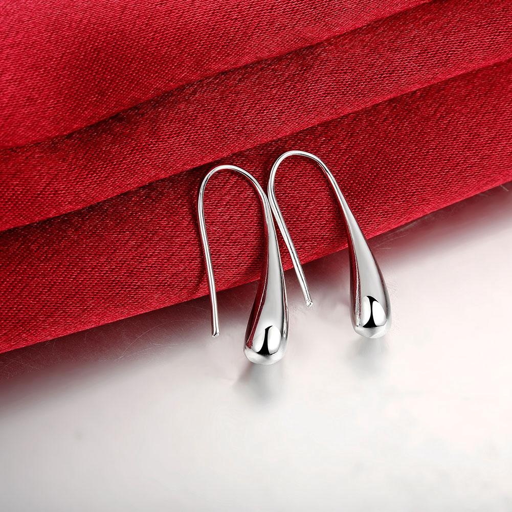 Fish Hook Hoop Earrings in Gold, Rose Gold, White Gold, , Riakoob Jewelry, Riakoob Jewelry  jewelryjewelry deals, swarovski crystal jewelry, groupon jewelry,, jewelry for mom, 