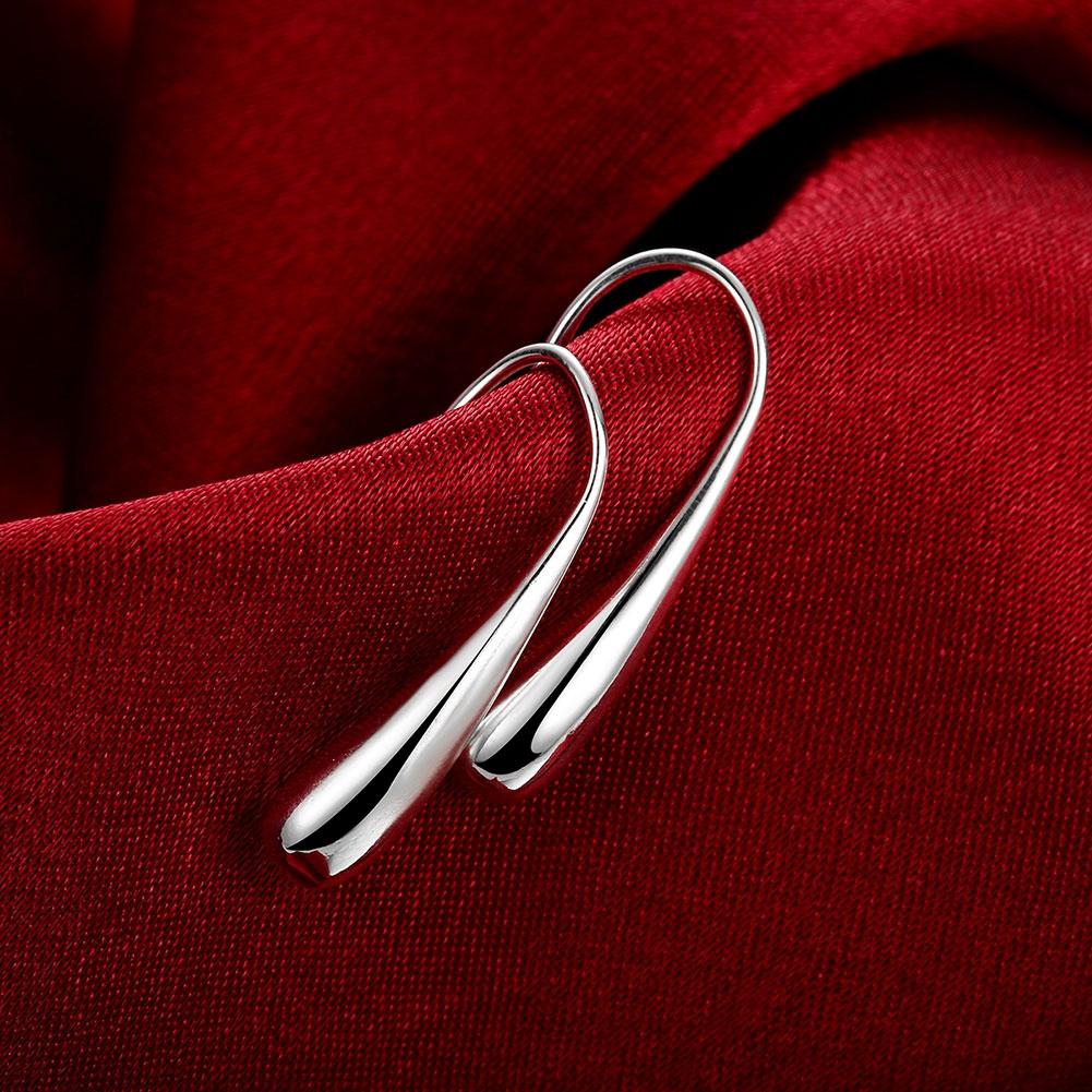 Fish Hook Hoop Earrings in Gold, Rose Gold, White Gold, , Riakoob Jewelry, Riakoob Jewelry  jewelryjewelry deals, swarovski crystal jewelry, groupon jewelry,, jewelry for mom, 