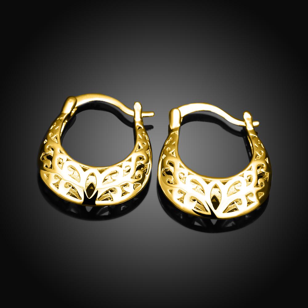 Filigree Leverback French Lock Earringin Goldtone, Earring, Riakoob Jewelry, Riakoob Jewelry  jewelryjewelry deals, swarovski crystal jewelry, groupon jewelry,, jewelry for mom, 
