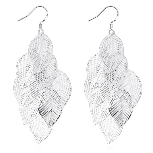 Filigree Dangling Laser Cut Earrings For The Fall, , Riakoob Jewelry, Riakoob Jewelry  jewelryjewelry deals, swarovski crystal jewelry, groupon jewelry,, jewelry for mom, 