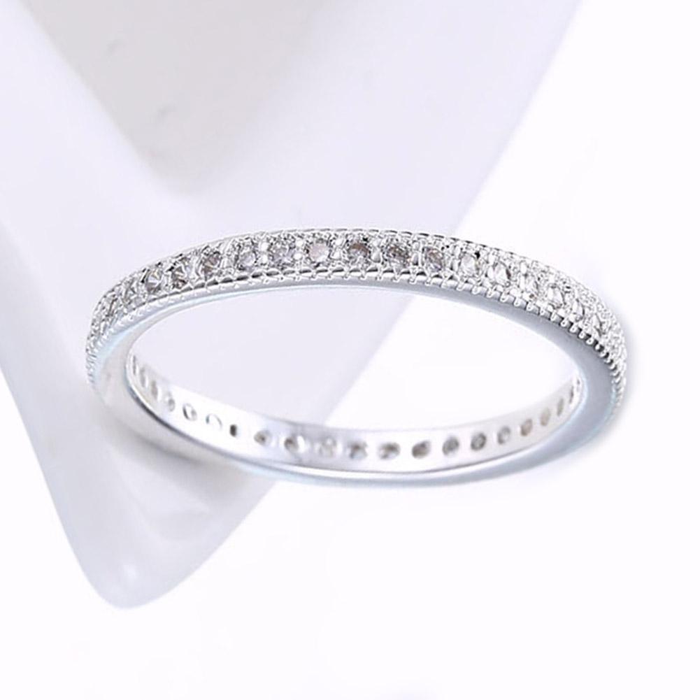 3mm Swarovski Crystal Band Ring 2 Colors Available, Rings, Riakoob Jewelry, Riakoob Jewelry  jewelryjewelry deals, swarovski crystal jewelry, groupon jewelry,, jewelry for mom, 